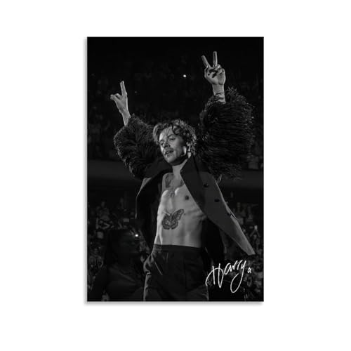 CJianqiang Harry Styles 1 Poster, Album, Sänger, Leinwandposter, Musikposter, Wandkunst, Dekoration, Gemälde, Schlafzimmer, Gemälde, Wohnzimmer, Poster, 30 x 45 cm, ungerahmter Stil CJianqiang Harry Styles 1 Poster, Album, Sänger, Leinwandposter, Musikposter, Wandkunst, Dekoration, Gemälde, Schlafzimmer, Gemälde, Wohnzimmer, Poster, 30 x 45 cm, ungerahmter Stil von CJianqiang