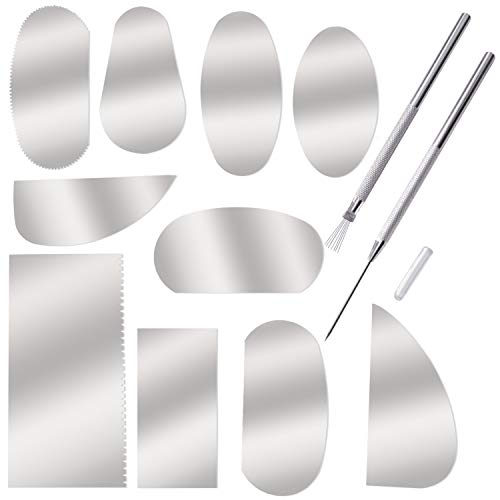 12er Pack Sculpture Pottery Moulding Scraper Cutter mit Ton Keramiknadel und Federdraht Textur Detail Tools Handwerk für die Modellierung von Texturen Modellierung 12er Pack Sculpture Pottery Moulding Scraper Cutter mit Ton Keramiknadel und Federdraht Textur Detail Tools Handwerk für die Modellierung von Texturen Modellierung von CKANDAY
