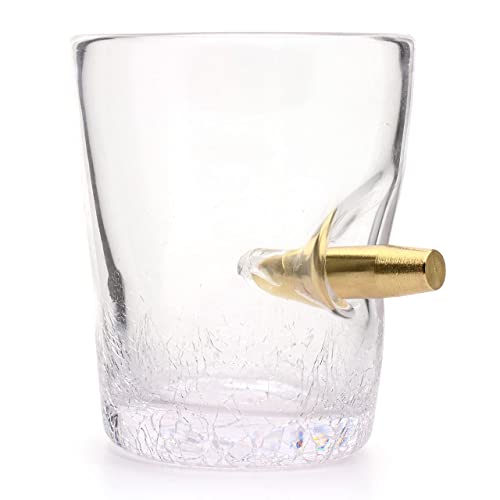 CKB Ltd Trinkglas Schnapsglas 300 ml - mit Steckschuss, Trinkglas zum Verkosten von Scotch, Bourbon, Whiskey, Brandy von CKB LTD