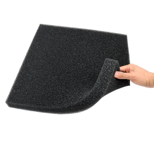 Aquarium-Filter, Bio-Schwamm-Pad, Schaumstoffschwämme, Filtermedien, zuschneidbar, Filterzubehör für Aquarien und Teiche, 45,7 x 45,7 x 4,1 cm (20 PPI), 1 Packung von CKDFK