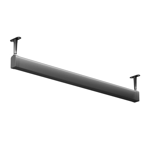 Kleiderbügel mit rutschfesten Gummibändern, geeignet for Kleiderschränke, Wäscheschränke, Waschküchen. Aus rostfreiem Aluminiumlegierungsmaterial gefertigt.(Gray,70cm/27.5in) von CKDKASZ