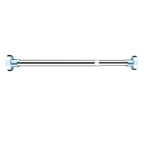Kleiderstange, verstellbar und ausziehbar, aus Edelstahl mit 25 mm Durchmesser, geeignet for Kleiderschränke, Waschküchen, Schlafzimmer und Wohnmobile.(Silver,40~55cm/15.7~21.6in) von CKDKASZ