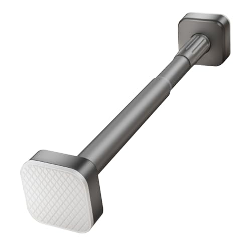 Kleiderstange, verstellbare Kleiderstange, zum Aufhängen von Kleidung, geeignet for Badezimmer, Fenster, Kleiderschränke und Waschküchen.(Gray,1.5~2m/59~78.8in) von CKDKASZ