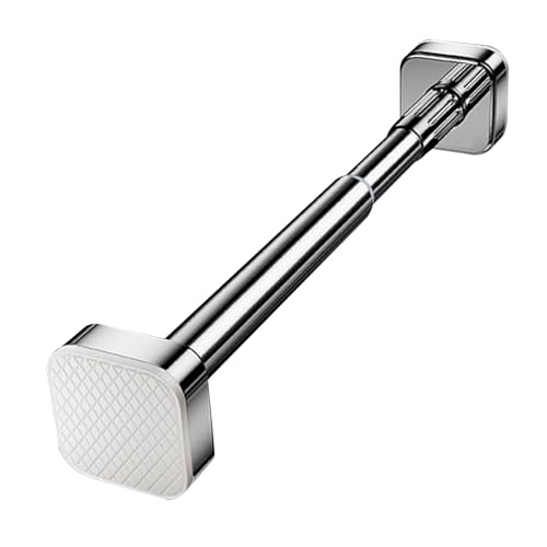 Kleiderstange, verstellbare Kleiderstange, zum Aufhängen von Kleidung, geeignet for Badezimmer, Fenster, Kleiderschränke und Waschküchen.(Silver,1.5~2m/59~78.8in) von CKDKASZ