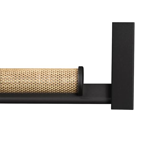 Kleiderstange for Kleiderschränke, aus gewebtem Stoff und Aluminiumlegierung, geeignet for Waschküchen, Wohnmobile und Kleiderschränke zur Aufbewahrung von Kleidung.(Yellow,140cm) von CKDKASZ