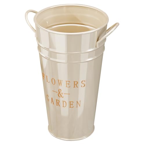 Metallischer runder Schirmständer, robuste, freistehende Einheit mit Stauraum for Spazierstöcke und Gehstöcke, geeignet for Flure, Veranden und Hotels.(L) von CKDKASZ