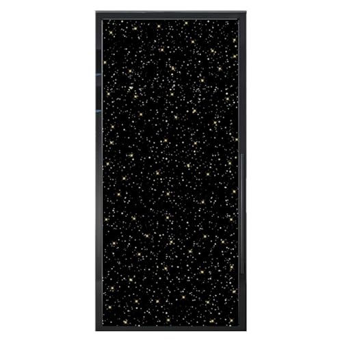 Sonnenschutzfolie for Fenster,Sichtschutzfolie for Fenster,elektrostatische Haftung,UV-Schutz,geeignet for Schlafzimmer,Wohnmobile und Badezimmer(Black,70x200cm/27.5x78.7in) von CKDKASZ