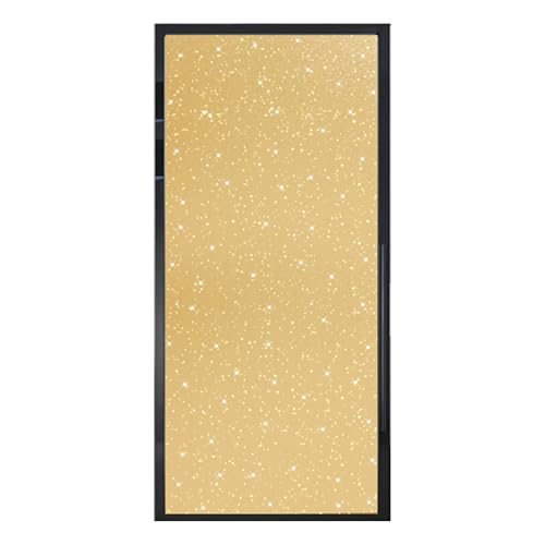 Sonnenschutzfolie for Fenster,Sichtschutzfolie for Fenster,elektrostatische Haftung,UV-Schutz,geeignet for Schlafzimmer,Wohnmobile und Badezimmer(Gold,50x100cm/19.7x39.3in) von CKDKASZ