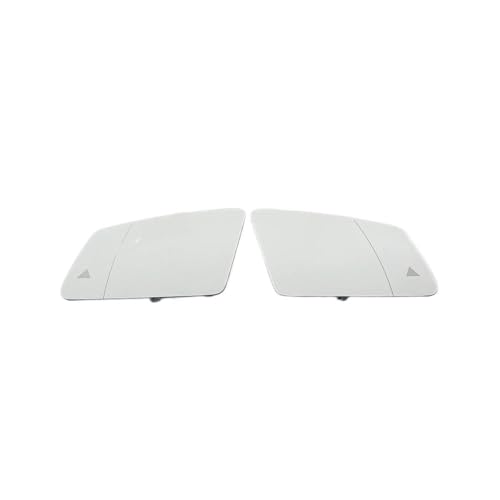 CKGRHJSA Auto Ersatzspiegelglas W207 W212 W221 W246 Auto Warnung Toter Winkel Beheiztes Spiegelglas Für A B C E S CLA CLS GLA GLK W117 W176 W204(Blind Spot L and R) von CKGRHJSA