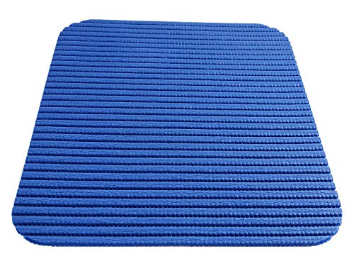 CKM Abtropfmatte 32 x 40cm Spülbeckenablage Uni Blau von CKM