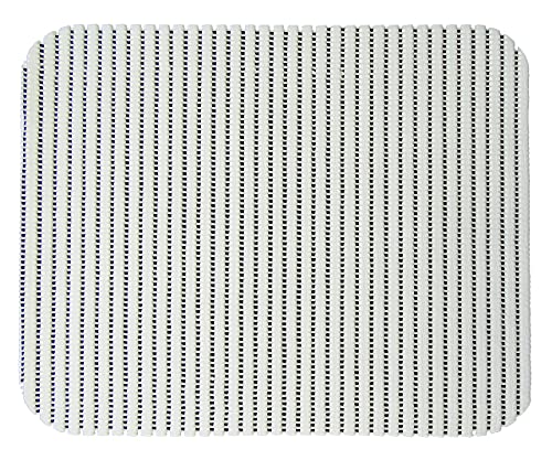 CKM Abtropfmatte 40 x 32cm Spülbeckenablage uni (Weiß) von CKM