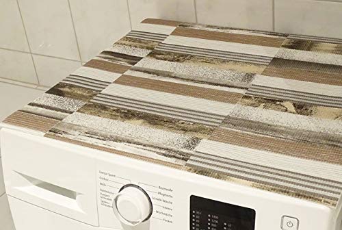 CKM Waschmaschinenauflage 60 x 60cm (Motiv Stock & Stein 902) von CKM