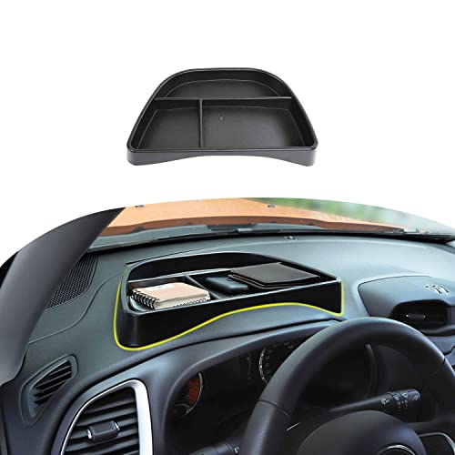 Dash-Fach, das Armaturenbrett Organizer Aufbewahrungsbox Center Console Storage Fach für Jeep Renegade 2015-2020 von CKPEOR