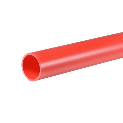 CKQshenKouyicKQ 0,2 m/0,33 m/0,5 m PVC-Rohr 14–45,2 mm Innendurchmesser 16–50 mm Außendurchmesser Rot Hohe Härte for Möbel, Wasserablaufrohr, elektrische Kabelmuffe(35.2mmx40mmx0.5m) von CKQshenKouyicKQ