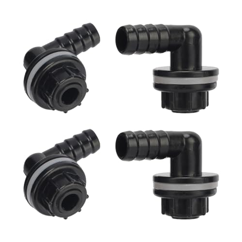 CKQshenKouyicKQ 3/8 "Außengewinde auf 14 mm Multi-Barb Aquarium Fisch Tank Schlauch Drainage Anschluss Wasser Tank Winkelstück 90-Grad Outlet Kupplung von CKQshenKouyicKQ