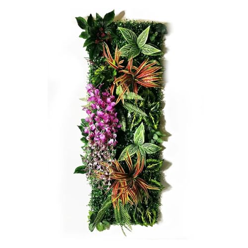 CKQshenKouyicKQ 40CM * 120CM Künstliche Pflanze Rasen Rose Panel Dekoration Wand Hängen Falsche Grassplot Rasen(1) von CKQshenKouyicKQ