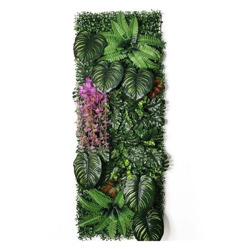 CKQshenKouyicKQ 40CM * 120CM Künstliche Pflanze Rasen Rose Panel Dekoration Wand Hängen Falsche Grassplot Rasen(4) von CKQshenKouyicKQ