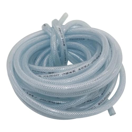 CKQshenKouyicKQ AD8mm ID12mm PVC-Netzrohr Transparenter Schlauch Hochdruck-Netzwerkrohr Gartenbewässerung Frostschutz-Hartplastikrohr(5M) von CKQshenKouyicKQ
