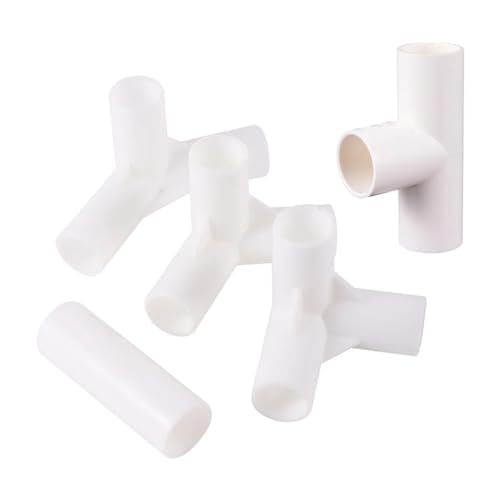 CKQshenKouyicKQ Garten Wasser PVC Stecker 16mm Kunststoff Gerade 3-Weg Joint 90/120/135 Grad DREI-dimensional Kleiderschrank Zelt Kupplungen(135 Degree Tee) von CKQshenKouyicKQ