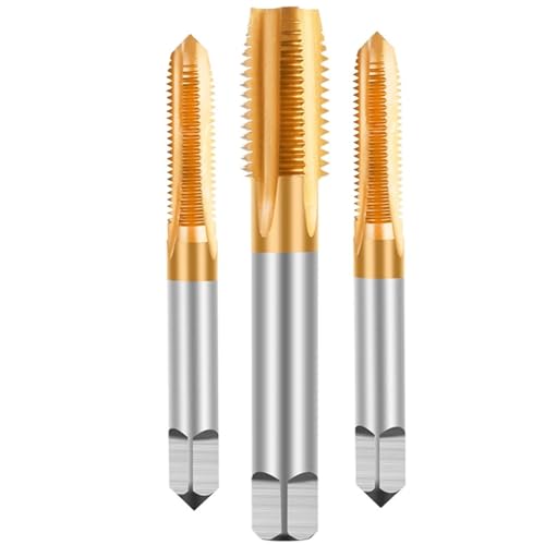 CKQshenKouyicKQ Gerade Nut Überzogene Tap Maschine Gewindebohrer HSS M2 Material Feine Zahn Gewindebohren(M8X0.75 5PCS) von CKQshenKouyicKQ