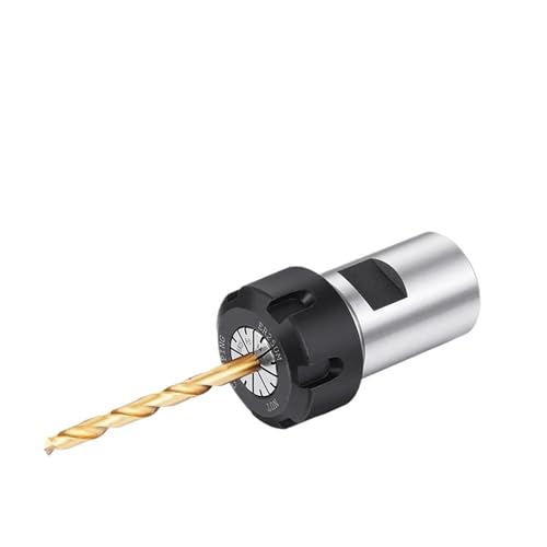 CNC Verlängerung Stange ER Bohrfutter Werkzeug Halter Gerade Griff Kegel Drehmaschine Fräsen Maschine(B12-ER16A) von CKQshenKouyicKQ
