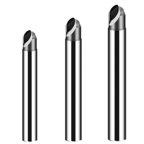 Fräser Kohlefaser-Bearbeitungswerkzeug CNC-Hartmetall(R6xD12x6x75-1T) von CKQshenKouyicKQ