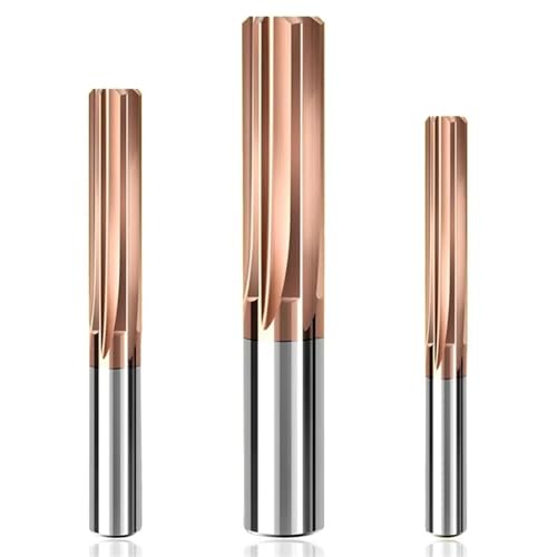 Gerade Flöte Reibahle DIY Vollhartmetall Loch Werkzeug Toleranz H7 Maschine Werkzeug(2.5x50x100x4T) von CKQshenKouyicKQ