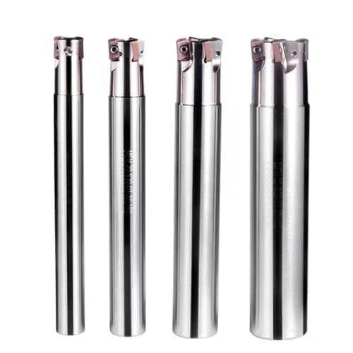 Schaftfräsereinsatz mit hohem Vorschub, CNC-Schneidwerkzeughalter MFH03, Stangen-Aufsatzfräser for Stahl(C25-25d-150L-4T) von CKQshenKouyicKQ