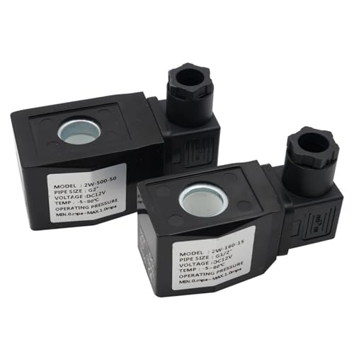 1pc AC24V AC110V AC220V AC380V DC12V DC24V IP65 Plastic Coil For Solenoid Valve,Used For Normally Closed And Normally Open.(DN40,AC 110V) von CKTEBIYKK