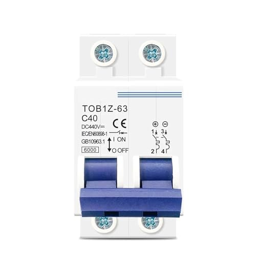 2P DC MCB 6KA 440V Mini Circuit Breaker 3A 6A 10A 16A 20A 25A 32A 40A 50A 63A(16a) von CKTEBIYKK