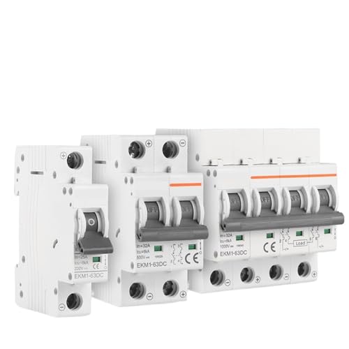 6KA MCB 2p 4p 6KA DC Solar Photovoltaic Breaker 500V 1000V DC Solar Mini Circuit Breaker EKM1-63DC(4P 1000V DC,32A) von CKTEBIYKK