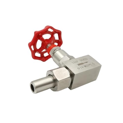 DN08 DN10 DN15 Stainless Steel Female Needle Valve J21W-160P High Pressure Welded Globe Valve(1/2",OD 14mm) von CKTEBIYKK