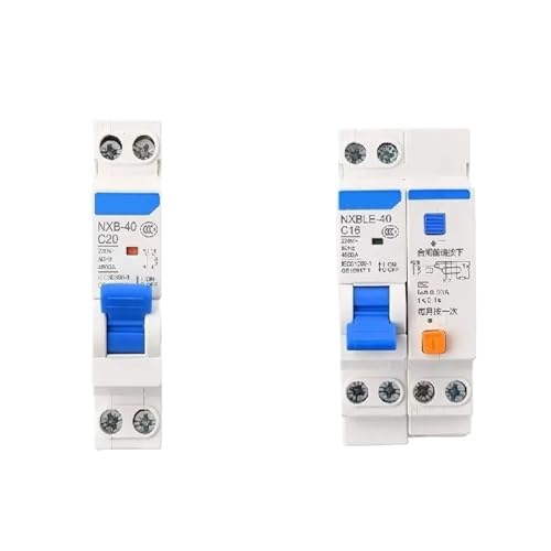 DPN 1P+N CHINT NXB-40 NXBLE-40 Replace DZ267-32 6A 10A 16A 20A 25A 32A 220V 50HZ Miniature Leakage Circuit breaker MCB RCBO(NXB-40 1P 1N(MCB),20A) von CKTEBIYKK