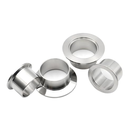 KF10 KF16 KF25 KF40 KF50 Vacuum Fittings KF Flange Weld Stub Joint 304 Stainless Steel Length 20 30 40 50mm(KF25-20(OD28-ID25)) von CKTEBIYKK