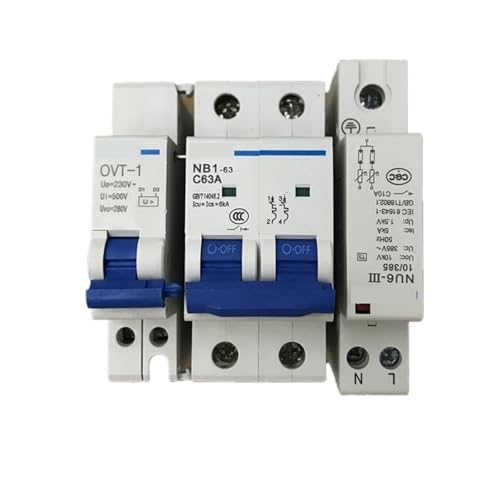 OVT-1 NB1-63 NU6-III POV-1 MCB Permanent Transient Surge Protector Sobretensiónes transitorio y permanente monofásico(40A) von CKTEBIYKK