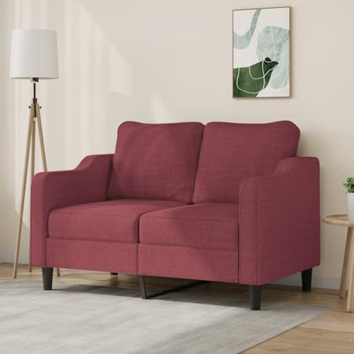 CKioict 2-Sitzer Sofa Modern mit Stabilem Metallgestell, Bequemes Polstersofa für Wohnzimmer, Langlebiger Stoff Bezug, Atmungsaktiv und Robust, Sitzbank für Entspannen von CKioict