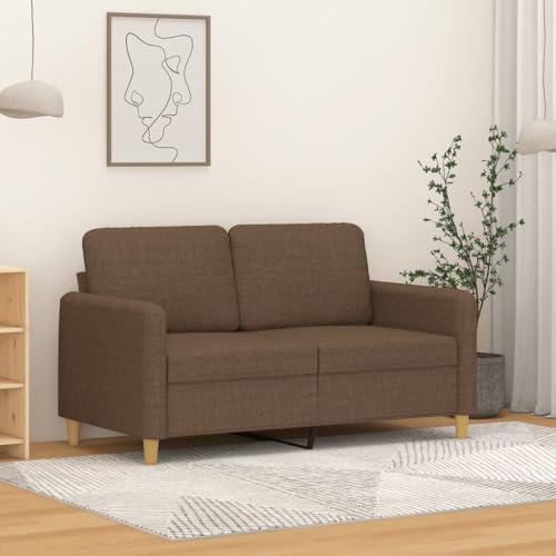 CKioict Gemütliches 2-Sitzer Sofa mit strapazierfähigem Stoff und robustem Metallgestell für Wohnzimmer, Leseecke oder Entspannungsbereich, atmungsaktiv und langlebig CKioict Gemütliches 2-Sitzer Sofa mit strapazierfähigem Stoff und robustem Metallgestell für Wohnzimmer, Leseecke oder Entspannungsbereich, atmungsaktiv und langlebig von CKioict