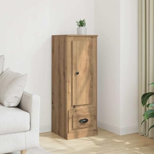 CKioict Highboard Artisan-Eiche gartenschrank gartenschrank for Innenraum Wohnzimmer 36x35,5x103,5 cm Holzwerkstoff CKioict Highboard Artisan-Eiche gartenschrank gartenschrank for Innenraum Wohnzimmer 36x35,5x103,5 cm Holzwerkstoff von CKioict