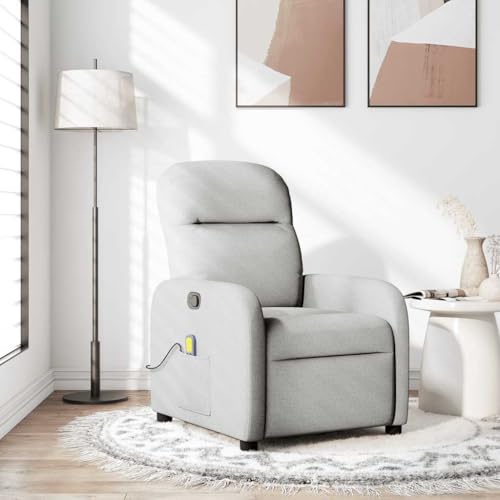 CKioict Massagesessel Wolkengrau Stoff Chair lesesessel for Wohnzimmer Schlafzimmer CKioict Massagesessel Wolkengrau Stoff Chair lesesessel for Wohnzimmer Schlafzimmer von CKioict
