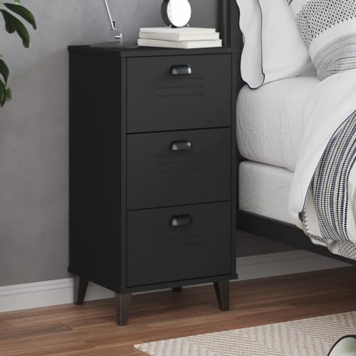 CKioict Nachttisch VIKEN Schwarz Holzwerkstoff beistelltisch badschrank schmal for Wohnzimmer Schlafzimmer CKioict Nachttisch VIKEN Schwarz Holzwerkstoff beistelltisch badschrank schmal for Wohnzimmer Schlafzimmer von CKioict