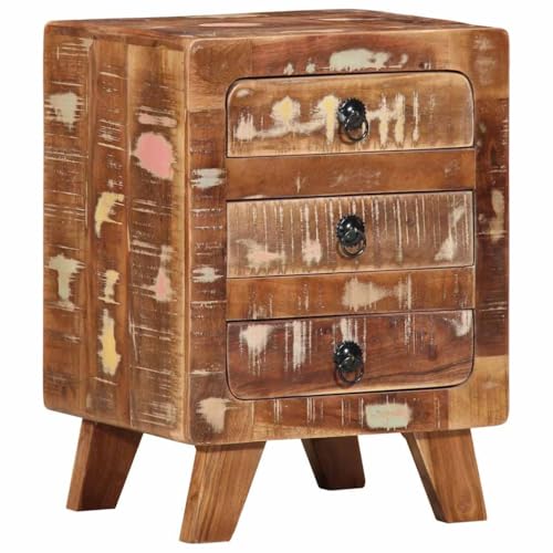 CKioict Nachttisch nachttisch Bedside Table for Wohnzimmer Zimmer 37x32x50 cm Altholz Massivholz CKioict Nachttisch nachttisch Bedside Table for Wohnzimmer Zimmer 37x32x50 cm Altholz Massivholz von CKioict