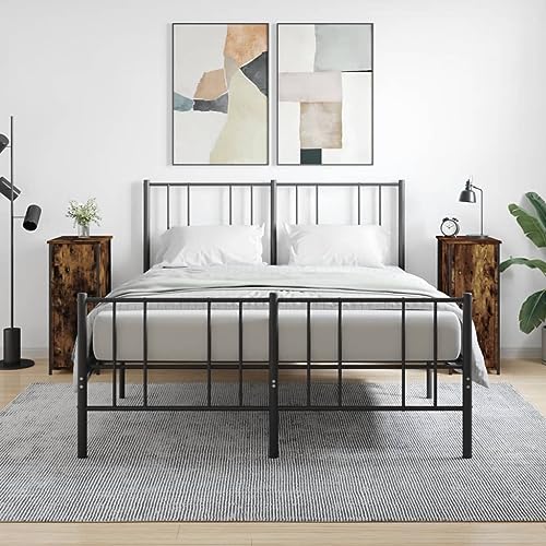 CKioict Nachttische 2 STK. Räuchereiche badschrank schmal nachttisch for Zimmer Wohnzimmer 32x42x80 cm Holzwerkstoff von CKioict