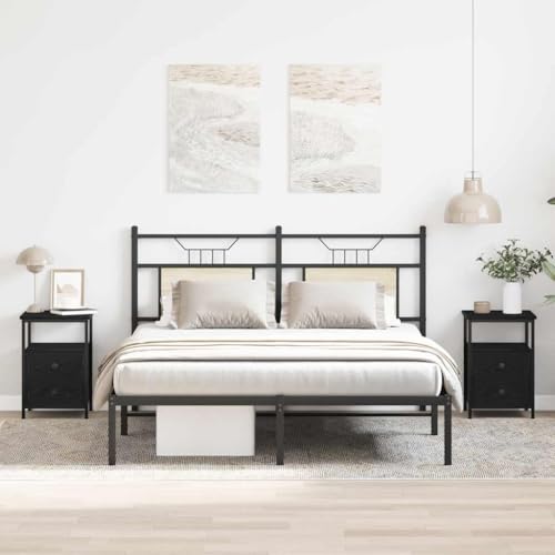 CKioict Nachttische 2 STK. Schwarze Eiche nachtschrank badschrank schmal for Zimmer Schlafzimmer 34x35,5x50 cm Holzwerkstoff CKioict Nachttische 2 STK. Schwarze Eiche nachtschrank badschrank schmal for Zimmer Schlafzimmer 34x35,5x50 cm Holzwerkstoff von CKioict
