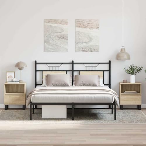 CKioict Nachttische 2 STK. Sonoma-Eiche Bedside Table nachtschrank for Wohnzimmer Schlafzimmer 40x35x50 cm Holzwerkstoff CKioict Nachttische 2 STK. Sonoma-Eiche Bedside Table nachtschrank for Wohnzimmer Schlafzimmer 40x35x50 cm Holzwerkstoff von CKioict