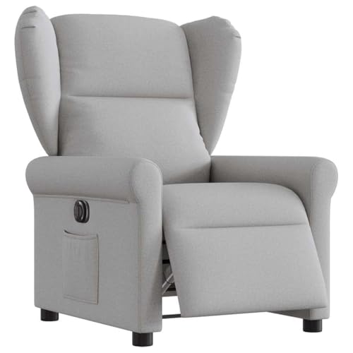 CKioict Relaxsessel Elektrisch Wolkengrau Stoff lesesessel cocktailsessel for Wohnzimmer Innenraum CKioict Relaxsessel Elektrisch Wolkengrau Stoff lesesessel cocktailsessel for Wohnzimmer Innenraum von CKioict