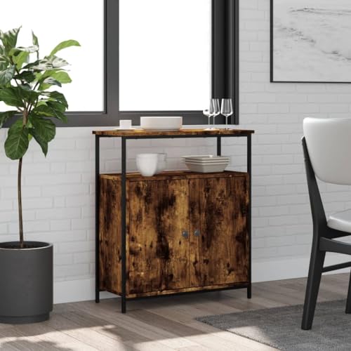 CKioict Sideboard Räuchereiche gartenschrank kleiderschrank for Wohnzimmer Schlafzimmer 70x30x80 cm Holzwerkstoff CKioict Sideboard Räuchereiche gartenschrank kleiderschrank for Wohnzimmer Schlafzimmer 70x30x80 cm Holzwerkstoff von CKioict