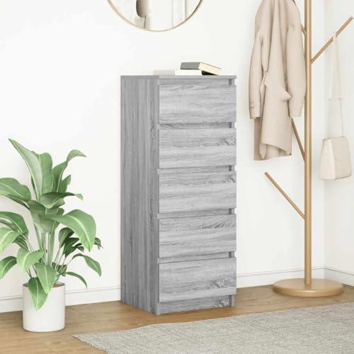 CKioict Sideboard mit Schubladen Grau Sonoma gartenschrank gartenschrank for Innenraum Schlafzimmer 37,5x35x99cm Holzwerkstoff CKioict Sideboard mit Schubladen Grau Sonoma gartenschrank gartenschrank for Innenraum Schlafzimmer 37,5x35x99cm Holzwerkstoff von CKioict