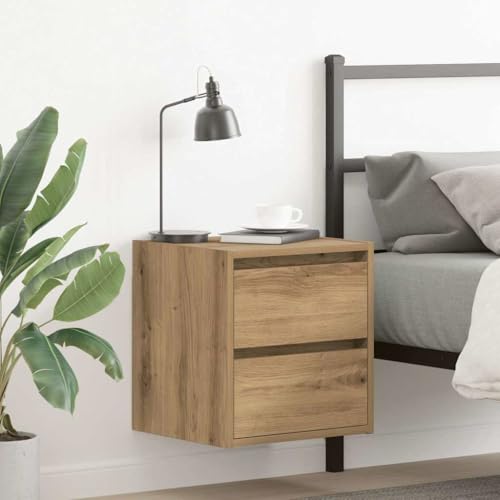CKioict Wand-Nachttisch Artisan-Eiche nachttisch nachtschrank for Zimmer Schlafzimmer 38x34x40 cm CKioict Wand-Nachttisch Artisan-Eiche nachttisch nachtschrank for Zimmer Schlafzimmer 38x34x40 cm von CKioict