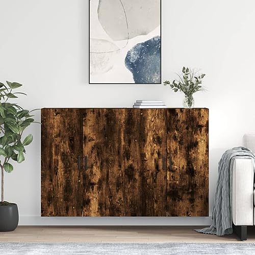 CKioict Wandschränke 2 STK. Räuchereiche kommoden gartenschrank for Schlafzimmer Wohnzimmer 69,5x34x90 cm CKioict Wandschränke 2 STK. Räuchereiche kommoden gartenschrank for Schlafzimmer Wohnzimmer 69,5x34x90 cm von CKioict
