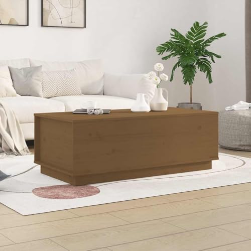 Couchtisch Honigbraun Coffee Table wohnzimmertisch for Esszimmer Innenraum 100x50x35 cm Massivholz Kiefer Couchtisch Honigbraun Coffee Table wohnzimmertisch for Esszimmer Innenraum 100x50x35 cm Massivholz Kiefer von CKioict